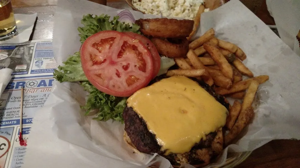 Cheeseburger and Fries